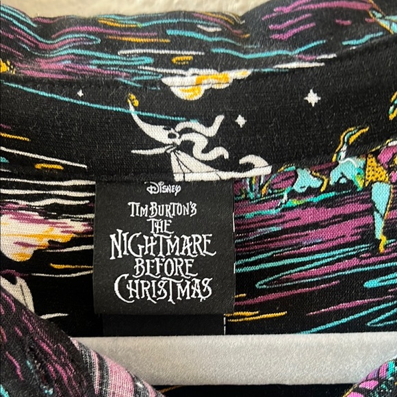 Torrid Disney Nightmare Before Christmas Zero Sally Jack Hawaii Button Up - Picture 3 of 5